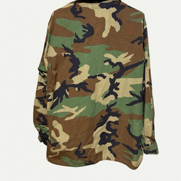 Vintage Military Issue Camouflage Jacket - Picture 2 of 3